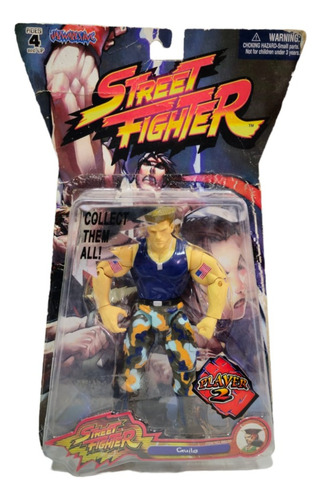 Jazwares Street Fighter P2 Guile - Eternia Store