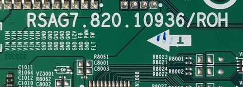 Led Para Tv Driver Hisense 293461 Rsag7.820.10936/roh 75u7g (Usado)