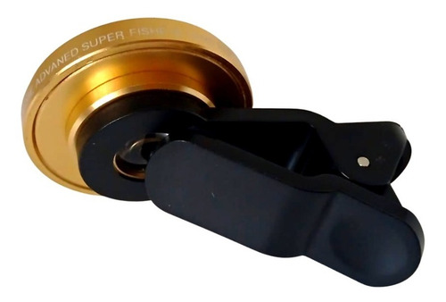Lente Universal Para Celular C/ Clip Fisheye Ojo De Pez 235°