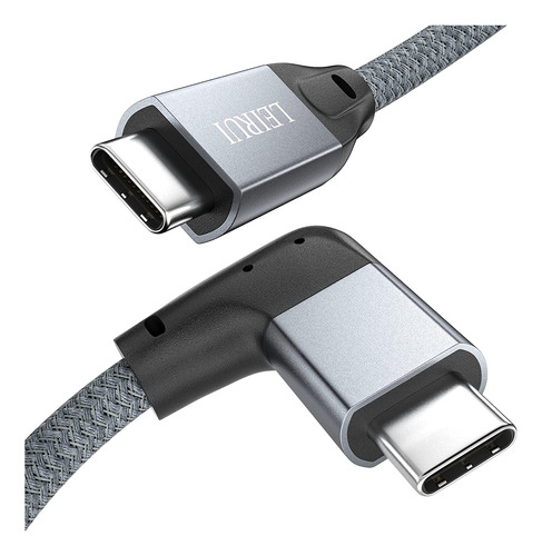 Cable Usb C A Usb C De 90 Grados, Ángulo Recto 100 W P...