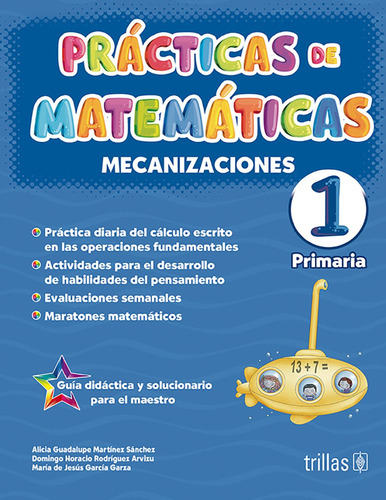 Libro Practicas De Matematicas 1, Primaria. Mecanizaciones
