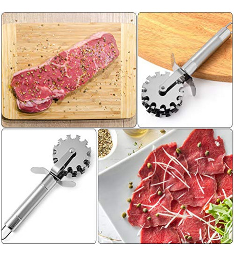 Tenderizador De Carne Doitool, Acero Inoxidable, Para Steak,
