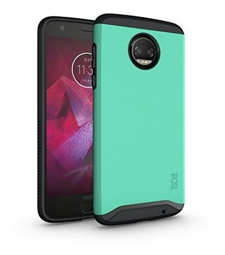 Moto Z2 Force Case Tudia Slimfit Heavy Duty Merge Extreme Pr