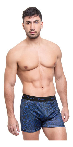 Pack X6 Boxer Hombre Microfibra Estampado Dufour Art 11753