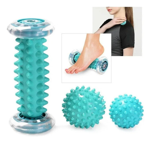 Pelota De Masaje Para Fascitis Plantar, Rodillo, Espolón Óse