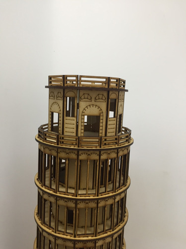 Imagen 3 de 5 de Torre De Pisa 48cm Maqueta