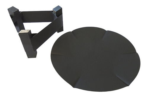 Imagem 4 de 4 de Lareira Grande De 80 Cm Para Ambientes Externos Firepit + Nf
