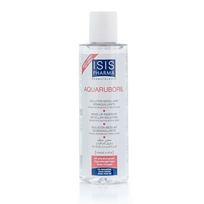 Aquaruboril Solucion *200ml Limpiadora Desmaquillante Isis