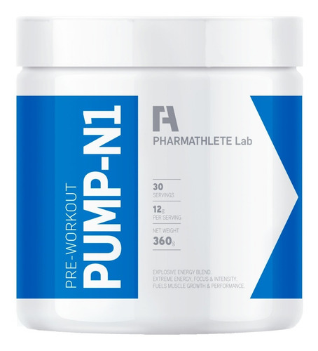 Pump N1 300g - Pre Entreno Pharmathlete Sabor Limón