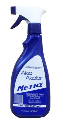 Removedor Para Tinta A Base De Alcool - Alcolor Metiq 500ml