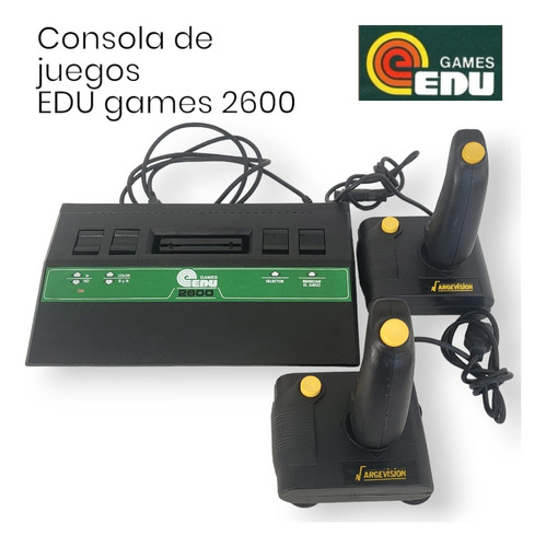 Consola De Videojuegos Edu Games 2600 Completa C/juegos!!