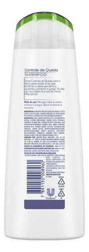 Shampoo Dove Damage Therapy Controle De Queda 200ml