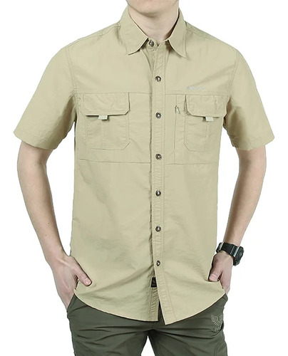 Camisas Militares De Manga Corta Para Hombre, Camisa Táctica