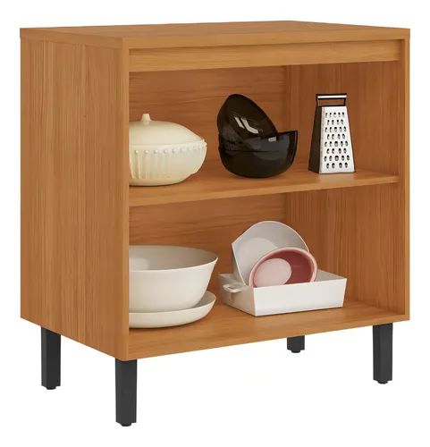 Armário Balcão De Cozinha Itaiaia 2 Portas Nápoles Off White