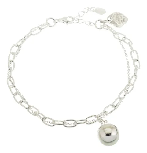 comprar Pulsera De Plata 925 Regulable Bolitas Ajustable