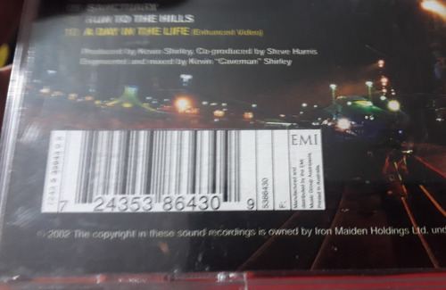 Iron Maiden - Rock In Rio Doble Cd 1era Ed. Australiana (Usado)