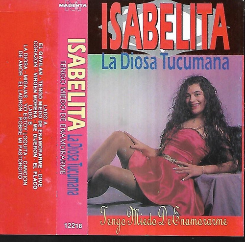 Isabelita Album Tengo Miedo De Enamorarme Magenta Cassette