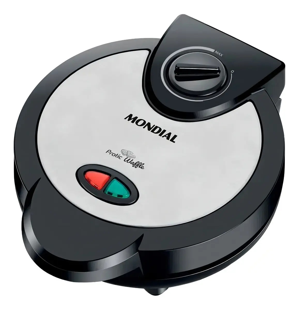 Máquina De Waffles Antiaderente Mondial Pratic Gw01 1200w