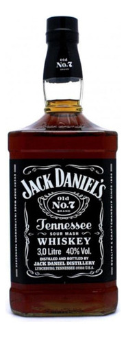 Caja De 1 Whisky Jack Daniels 3 L