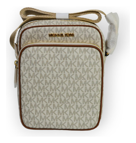 Michael Kors Jet Set Travel Medium Crossbody Bag Vainilla
