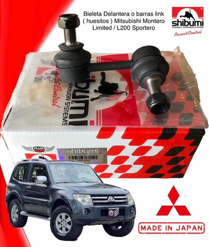 Barras Link Delantera Mitsubishi Montero Limited Japan