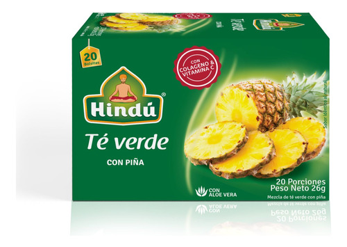 Te Verde Piña Hindu Caja X20 Bolsit - Unidad a $478