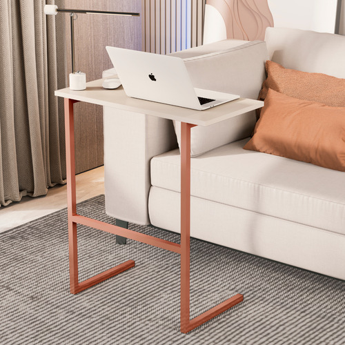 Mesa Mesinha P/ Notebook Bronze Thor Multiuso Apoio Lateral