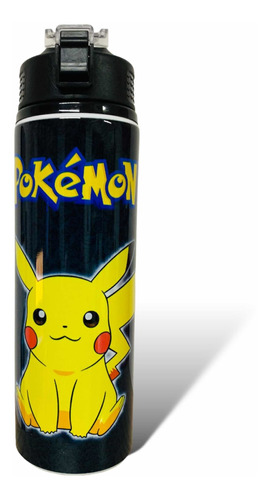 Cilindro Para Agua De Pokemon, Pikachu