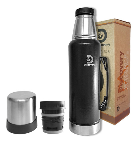 Termo Discovery De Acero Inoxidable 1.3 Litros Para Mate