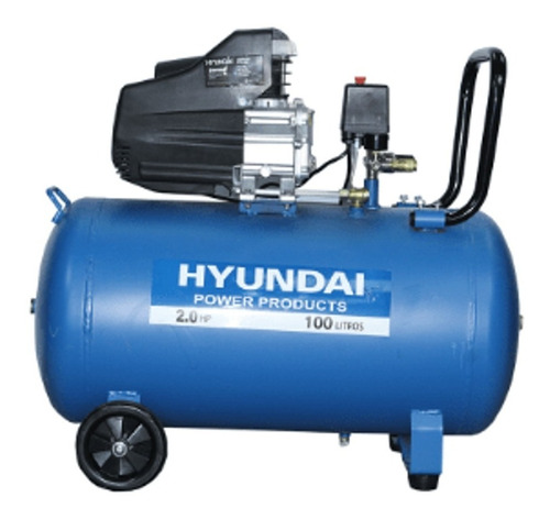 Compresor Hyundai Hyxy100d 2 Hp 100 Lt 
