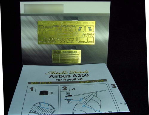 Detall Metalico Airbus Revell