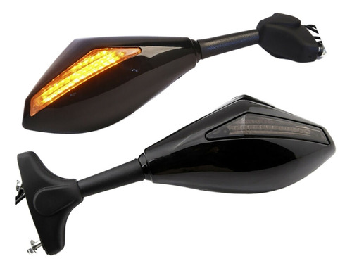 W Espejos Retrovisores Para Motocicletas Sport Style C