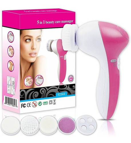 Limpiador Facial 5 Acce Electrico Masajeador Exfloliante 