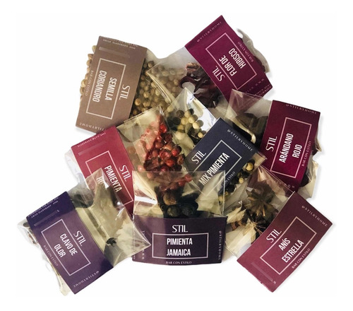 Kit Botánicos Selección Para Gin 9 Variedades