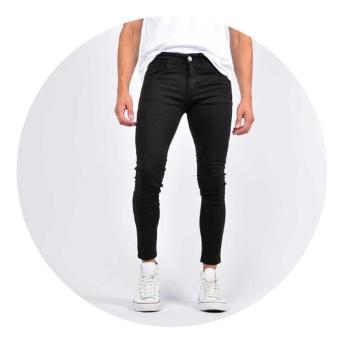 Jeans Slim Fit Negro The Kings Rosario