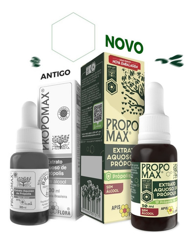 Imagem 2 de 8 de Propomax - Extrato De Própolis Verde 30ml Apis Flora