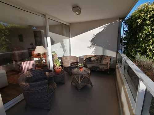 Lindo Departamento Con Jardín Privado En Reñaca