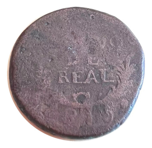 Moneda 1/8 De Real 1813 Cobre Durango