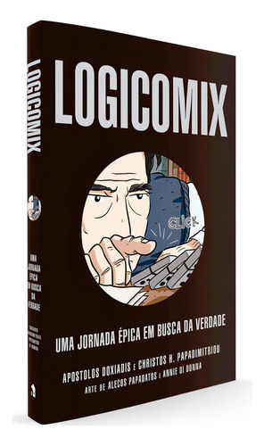 Logicomix: Uma jornada épica em busca da verdade, de Doxiadis, Apostolos. Editorial Editora Wmf Martins Fontes Ltda, capa mole em português, 2010