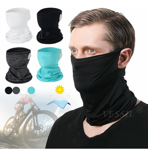 Bandana De Protección Uv Para Exteriores Uv400 Respirable