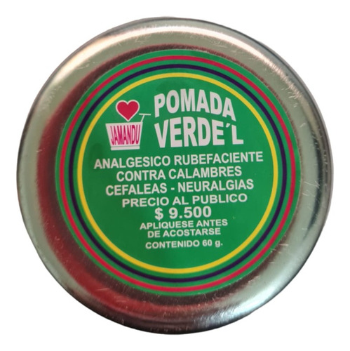 Pomada Verde Mentolada Unguent