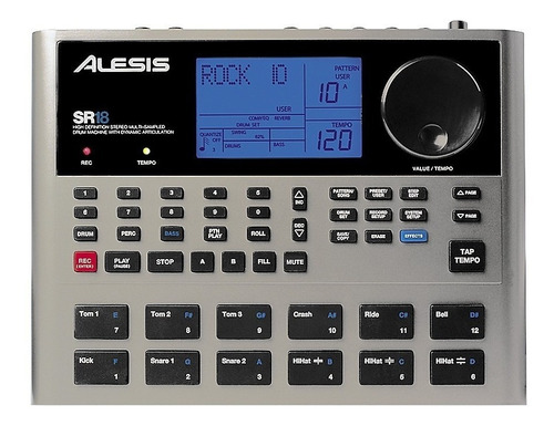 Controlador Caja De Ritmos Alesis Sr18 Nueva Envio Meses 