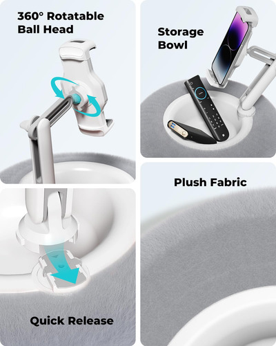 Suporte Para Tablet Com Travesseiro, Compatível Com
