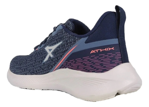 Imagen 5 de 7 de Zapatillas Athix Running Mujer Soma Azul Marino Cli