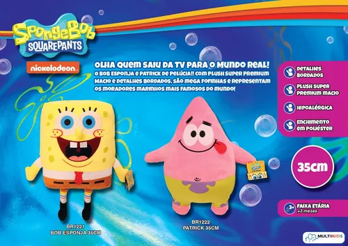 Pelúcias Bob Esponja