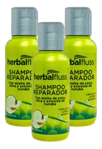 Shampoo Regula Grasa 60 Ml  X3 - mL a $272