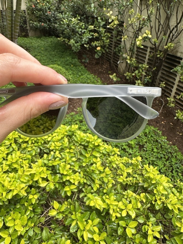 Óculos Baixa Pace Sampa Cinza Transparente Com Prata