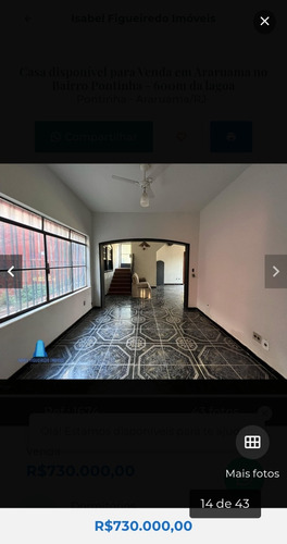 Casa Com 4 Dormitórios,sendo 2 Suítes,1 Com Hidromassagem.