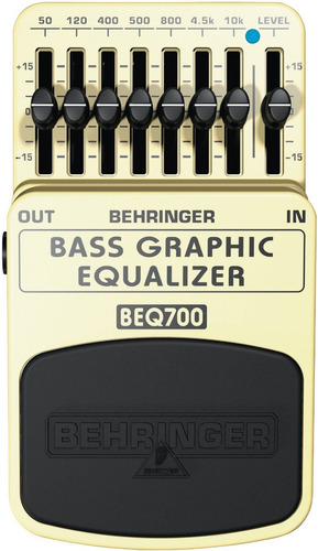 Behringer Beq700 Pedal Ecualizador Para Bajo Beq 700
