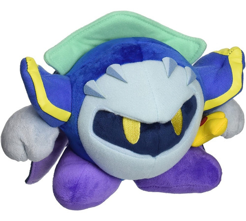 Peluche Kirby Adventure All Star Smash Bros 14cm Meta Knight